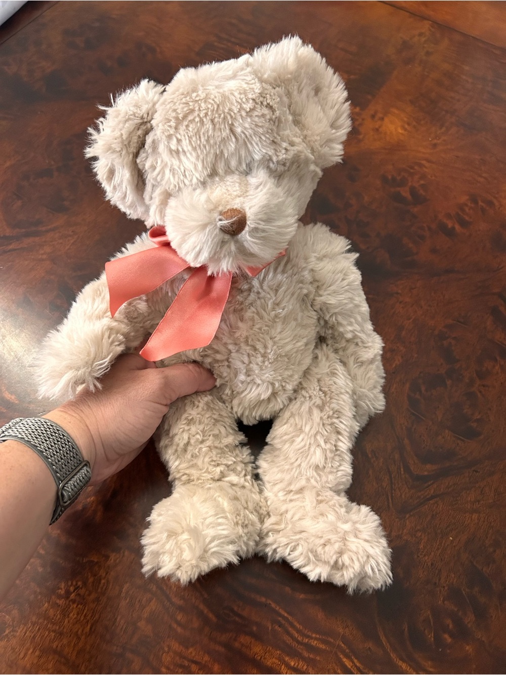 Russ Berrie Toys From The Past "Alanna"‎ Teddy Bear 13" Fluffy Plush Toy